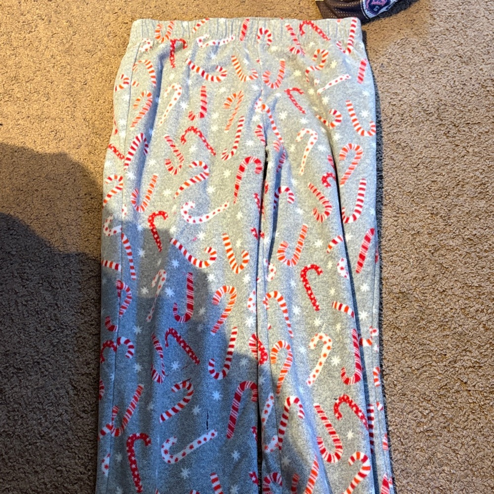 Old Navy Candy Cane Print Sweatpants